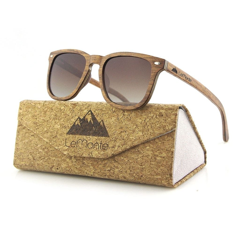 gafas de madera