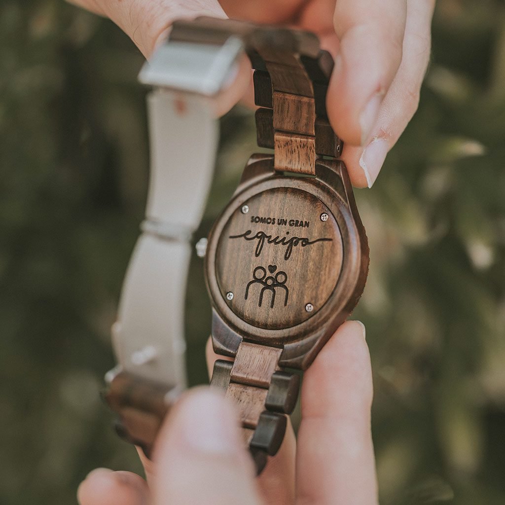 Relojes de madera –