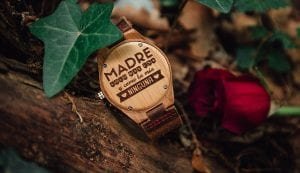 Relojes madera personalizados