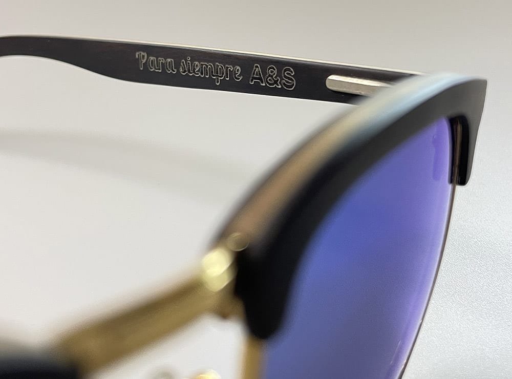 Gafas madera personalizadas