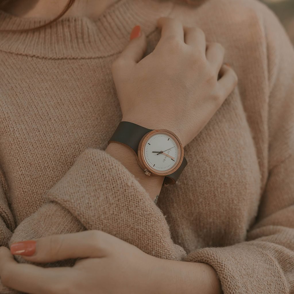 Reloj de mujer madera