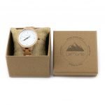 Reloj para mujer de madera