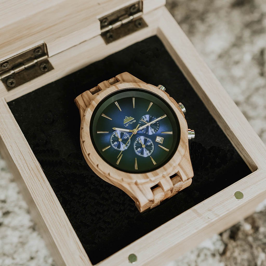 Reloj para chico madera