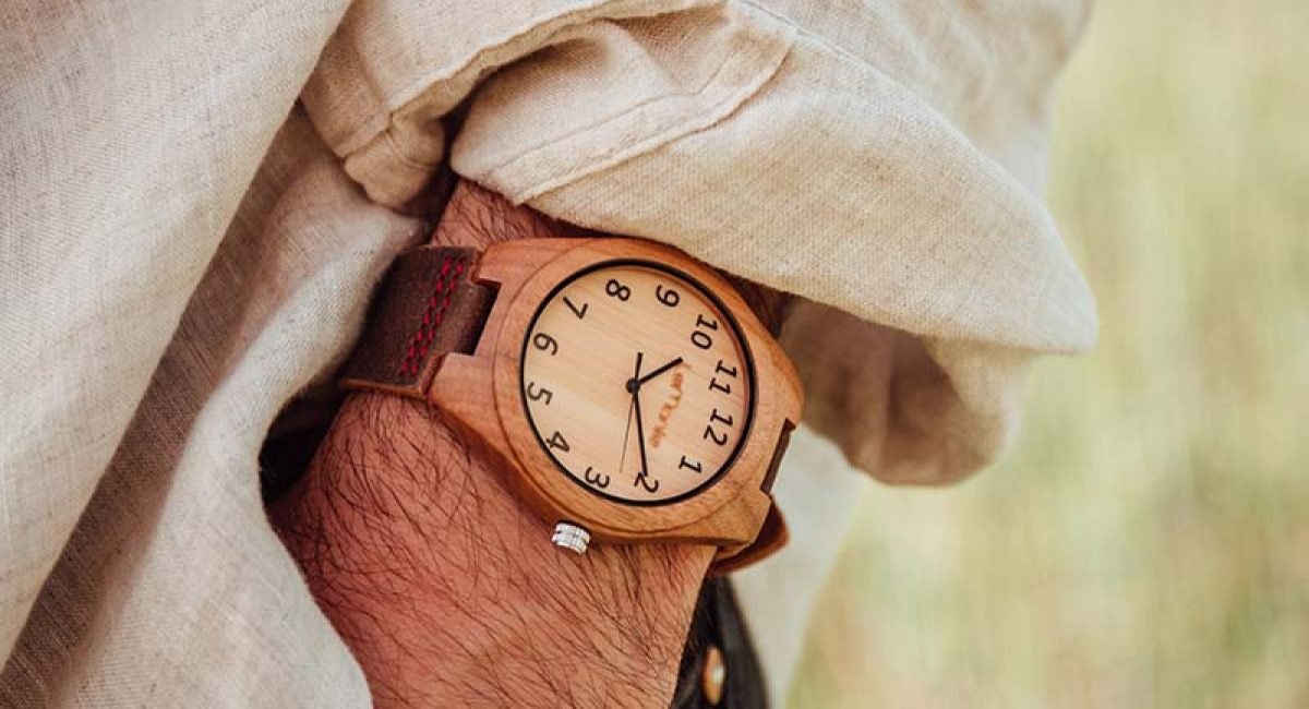 Reloj lemonte bambu